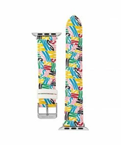 STEVEMADDEN ACCESSORIES Apple Watch® LOGO WATCH BAND MULTI 42-44MM