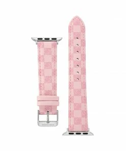 STEVEMADDEN Apple Watch® BLOCK LOGO WATCH BAND PINK 38-40MM