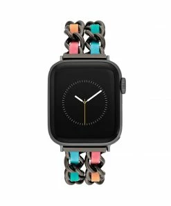 STEVEMADDEN Apple Watch® LINKED WATCH BAND MULTI 42-44MM