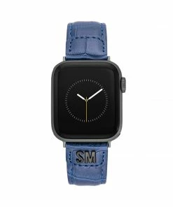 STEVEMADDEN Apple Watch® TEXTURED WATCH BAND BLUE 38-40MM