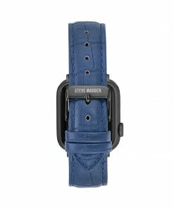 STEVEMADDEN Apple Watch® TEXTURED WATCH BAND BLUE 38-40MM