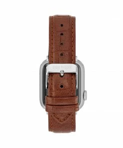 STEVEMADDEN Apple Watch® TEXTURED WATCH BAND BROWN 38-40MM