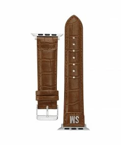 STEVEMADDEN Apple Watch® TEXTURED WATCH BAND BROWN 38-40MM