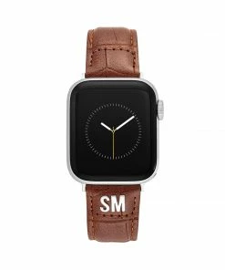 STEVEMADDEN Apple Watch® TEXTURED WATCH BAND BROWN 42-44MM
