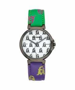 STEVEMADDEN STACKED LOGO WATCH MULTI ACCESSORIES