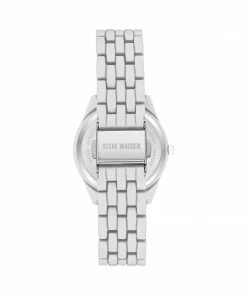 STEVEMADDEN POWDER COATED WATCH WHITE