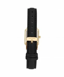 STEVEMADDEN SQUARE FACE WATCH BLACK ACCESSORIES