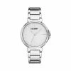 STEVEMADDEN CLEAN LINE LINK WATCH SILVER ACCESSORIES