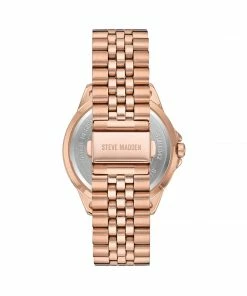 STEVEMADDEN CLASSIC STATEMENT WATCH BLACK ACCESSORIES