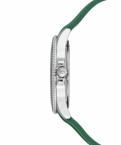 STEVEMADDEN RUBBERIZED ENAMEL CASE WATCH GREEN ACCESSORIES