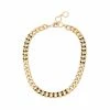 STEVEMADDEN ENAMEL CHAIN COLLAR BLACK/WHITE NEW & NOW