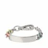 STEVEMADDEN NEW & NOW ENAMEL ID BRACELET BRIGHT MULTI
