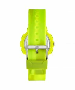 STEVEMADDEN ACCESSORIES OVERSIZED SPORT WATCH TIE DYE CITRON