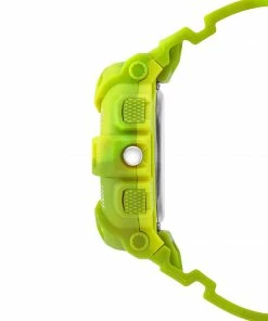 STEVEMADDEN ACCESSORIES OVERSIZED SPORT WATCH TIE DYE CITRON