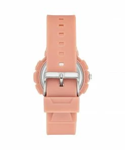 STEVEMADDEN PINK OVERSIZED SPORT WATCH BLUSH