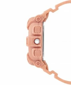 STEVEMADDEN PINK OVERSIZED SPORT WATCH BLUSH