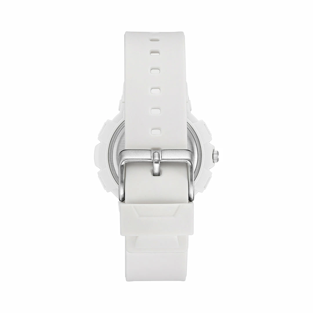 STEVEMADDEN OVERSIZED SPORT WATCH WHITE ACCESSORIES
