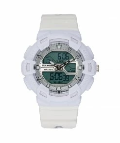 STEVEMADDEN OVERSIZED SPORT WATCH WHITE ACCESSORIES