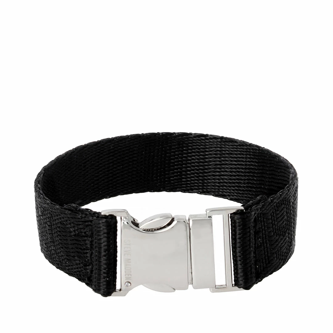 STEVEMADDEN SPEED CLIP CUFF BLACK NEW & NOW