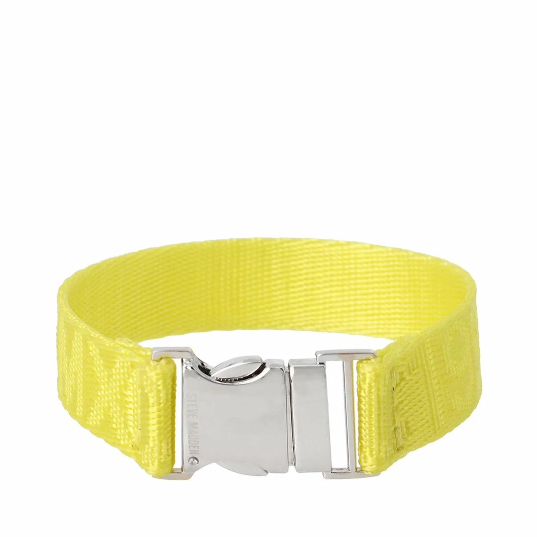 STEVEMADDEN SPEED CLIP CUFF YELLOW NEW & NOW