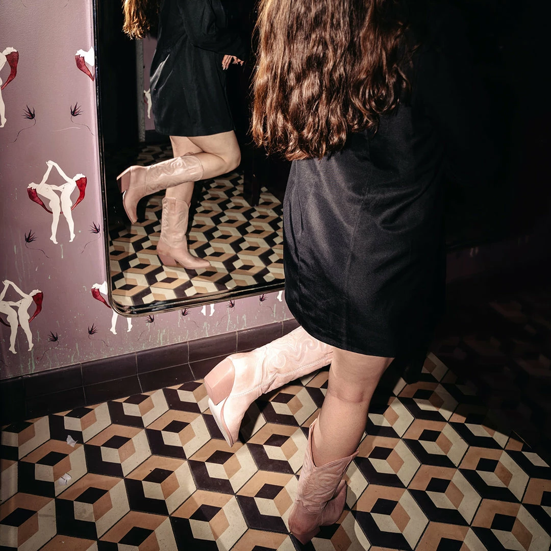 SteveMadden Shop All WEST PINK LEATHER