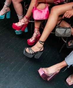 SteveMadden Rhinestones CAMPARI BLUE