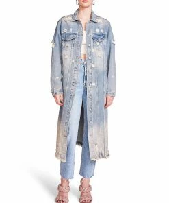 Recurate RESALE LONG DENIM SHACKET - SM REBOOTED