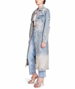 Recurate RESALE LONG DENIM SHACKET - SM REBOOTED