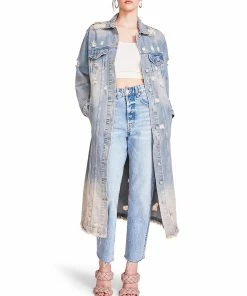 Recurate RESALE LONG DENIM SHACKET - SM REBOOTED