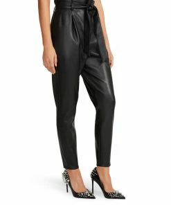SteveMadden WOMEN'S CLOTHING SKIN IN THE GAME PANT BLACK