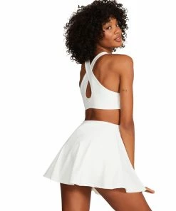 STEVEMADDEN GRIND IT OUT DRESS WHITE