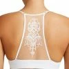 SteveMadden WOMEN'S CLOTHING THE ELLA MESH BRALETTE WHITE