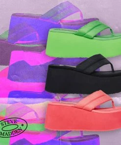 STEVEMADDEN WOMEN’S SHOES CONTEMPO GREEN