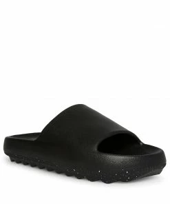 SteveMadden CLOUDD BLACK WOMEN’S SHOES