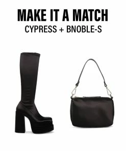 Steve Madden Boots SHOP THE LOOK CYPRESS_BNOBLE-S_BLACK