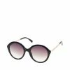 SteveMadden ACCESSORIES ROUND ABOUT SUNGLASSES BLACK