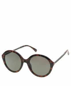 SteveMadden ROUND ABOUT SUNGLASSES TORTOISE