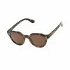 SteveMadden SCHOOLBOY ROUND SUNGLASSES TORTOISE