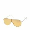 SteveMadden SHIELD AVIATORS GOLD ACCESSORIES