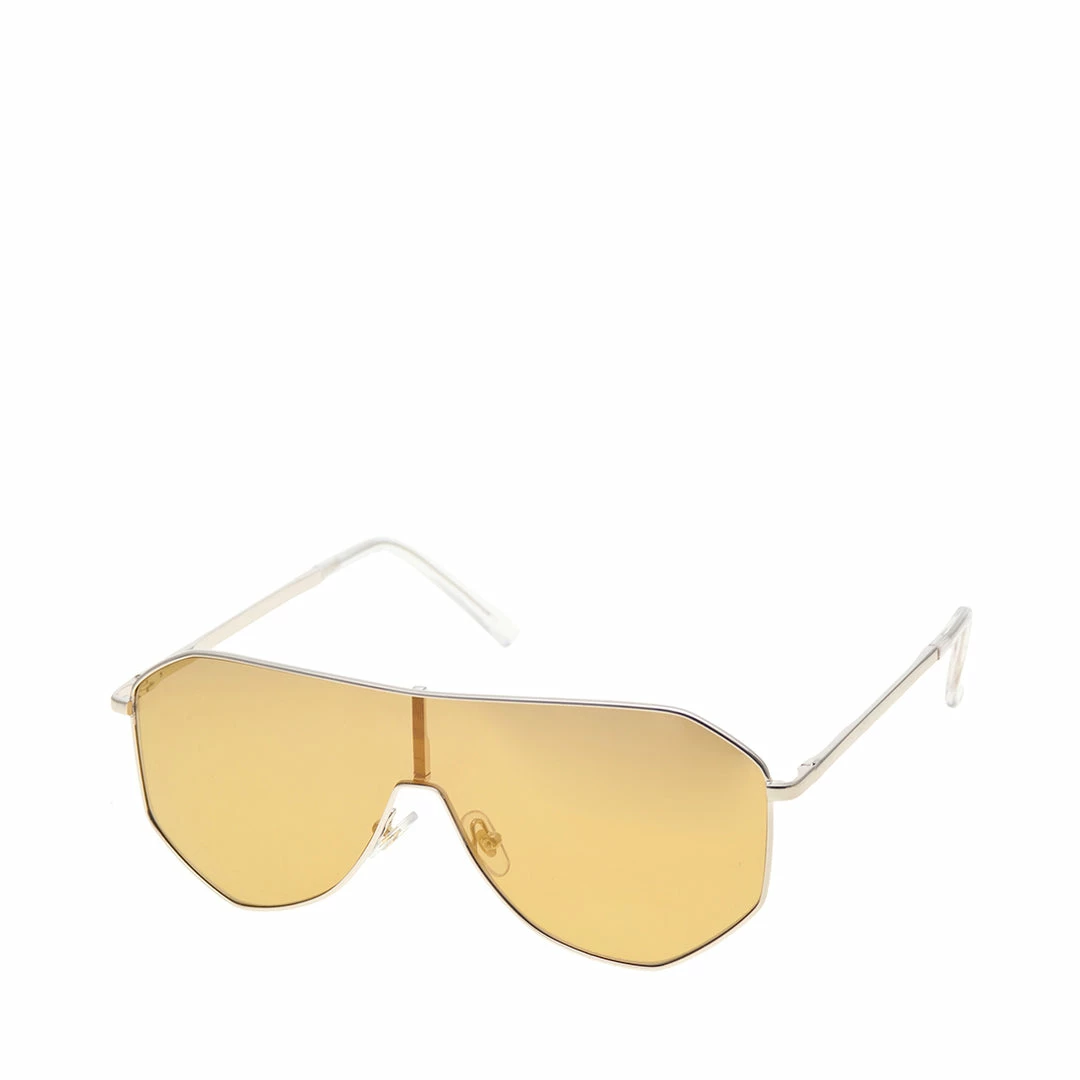 SteveMadden SHIELD AVIATORS GOLD ACCESSORIES
