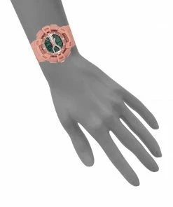 STEVEMADDEN PINK OVERSIZED SPORT WATCH BLUSH