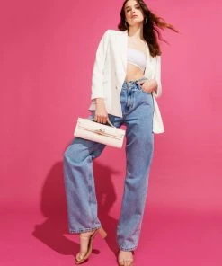 Steve Madden SHOP THE LOOK WHITE BLAZER + LILAH