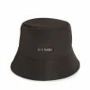 SteveMadden NYLON BUCKET HAT BLACK