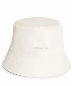SteveMadden NYLON BUCKET HAT OFF-WHITE ACCESSORIES