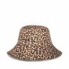 SteveMadden ACCESSORIES LEOPARD BUCKET HAT