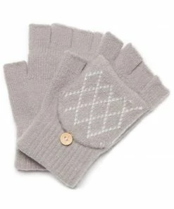 SteveMadden FLIP TOP GLOVE GREY ACCESSORIES