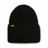 SteveMadden RIBBED WIDE CUFF BEANIE BLACK Pre-Order