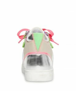 SteveMadden PINK ALAYLAA WHITE MULTI