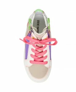 SteveMadden PINK ALAYLAA WHITE MULTI
