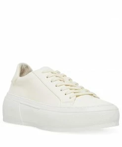 SteveMadden COLOSSAL CREAM LEATHER WOMEN’S SHOES